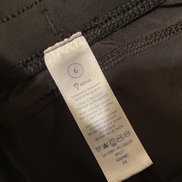 Girls Black Ivivva Sweatpants - size 7 - Picture 3 of 3